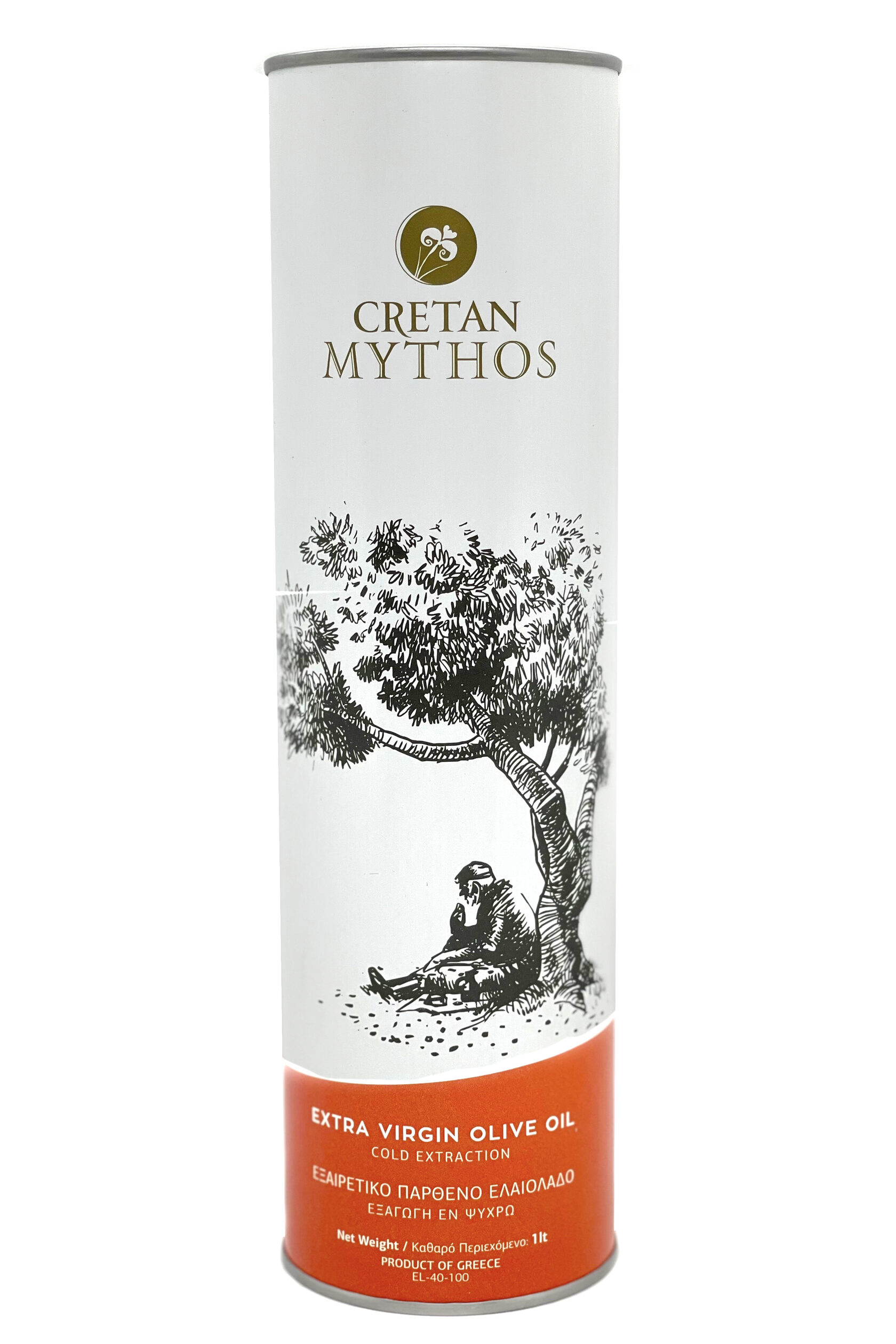 

Оливковое масло Cretan Mythos Extra Virgin Крит, 1л