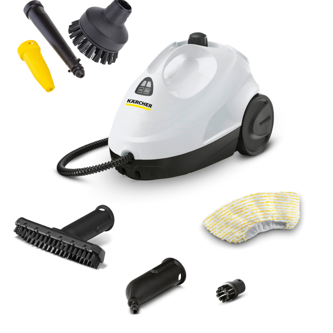 

Пароочиститель Karcher SC 2 белый, SC 2+2 насадки IVAHAVI