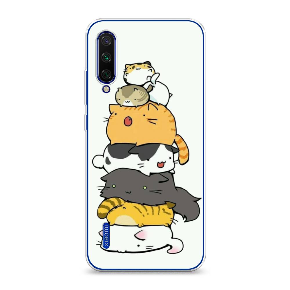 

Чехол Awog на Xiaomi Mi CC9E/Mi A3 "Бутерброд из котиков", Разноцветный, 36050-10