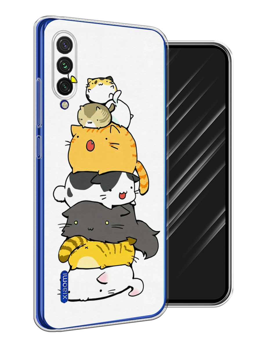 

Чехол Awog на Xiaomi Mi CC9E/Mi A3 "Бутерброд из котиков", Разноцветный, 35950-10