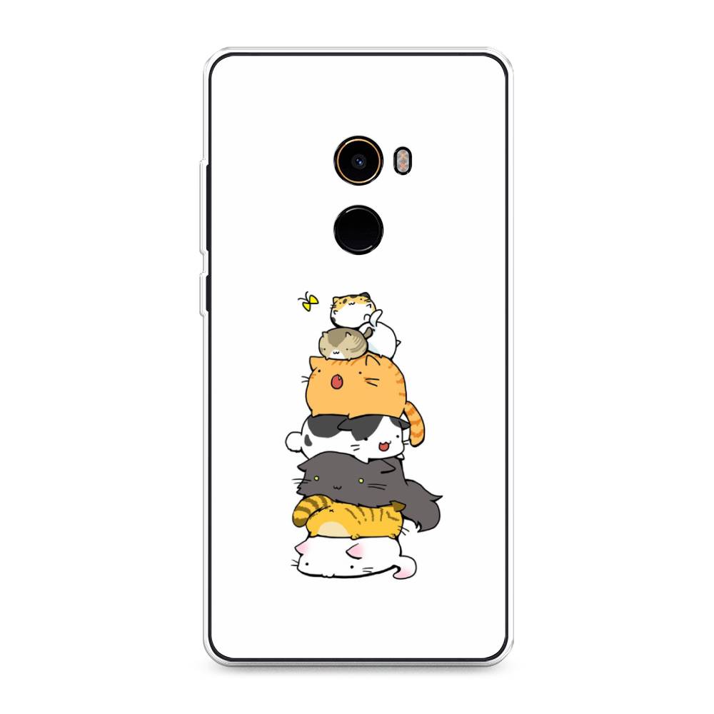 

Чехол Awog на Xiaomi Mi Mix 2 "Бутерброд из котиков", Разноцветный, 32550-10