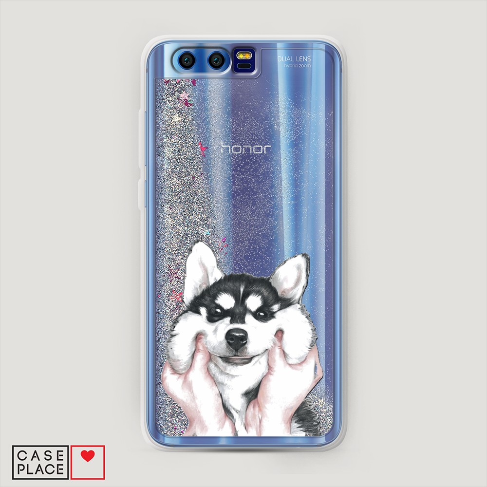 

Чехол Awog на Honor 9 "Щечки хаски", Разноцветный, 62491-1