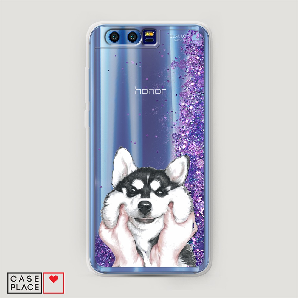 

Чехол Awog на Honor 9 "Щечки хаски", Разноцветный, 62492-1