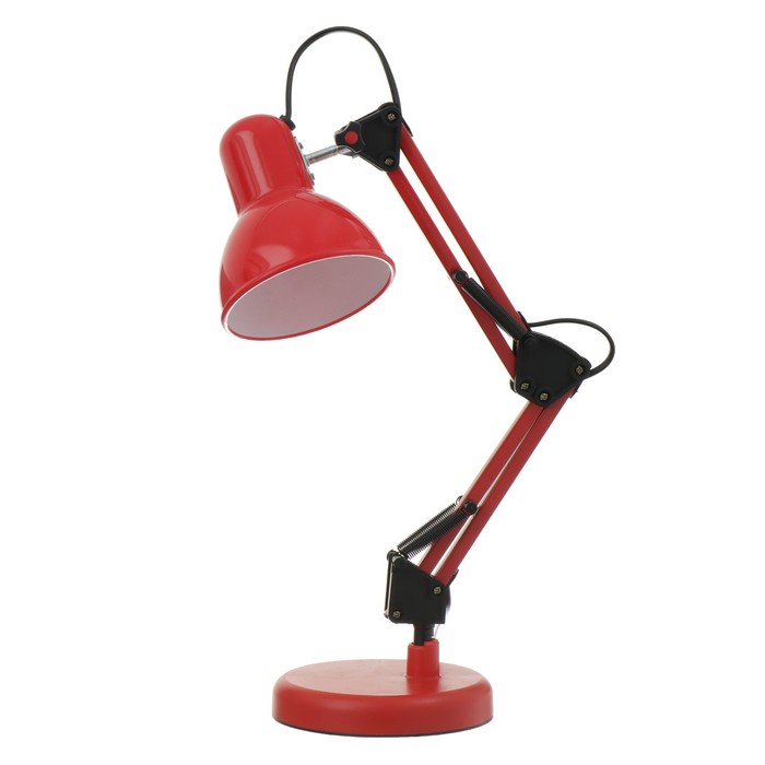 Настольная лампа BayerLux Юника Е27 40Вт красный