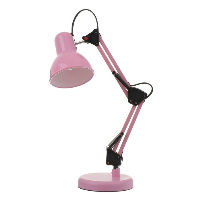 Настольная лампа BayerLux Юника Е27 40Вт розовый