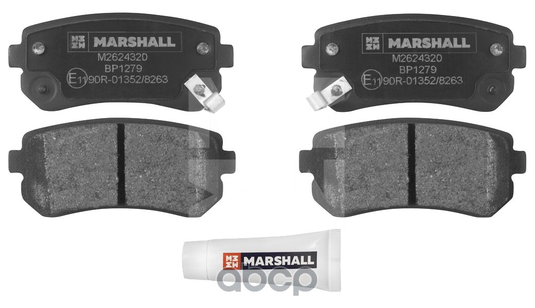 

Тормозные колодки MARSHALL Autoparts задние дисковые M2624320