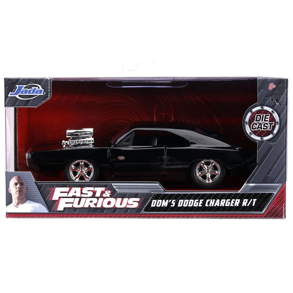 Машинка Jada Toys Форсаж 1 : 32 FF 1970 Dodge Charger Street classics jada 24 scale dom 1970 dodge charger r t diecasts