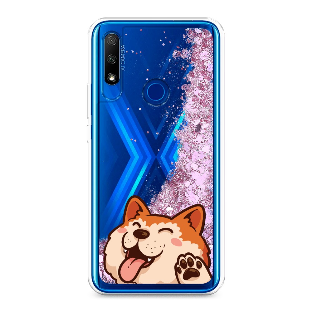 

Чехол Awog "Акита-ину машет" на Honor 9X, 69994-1