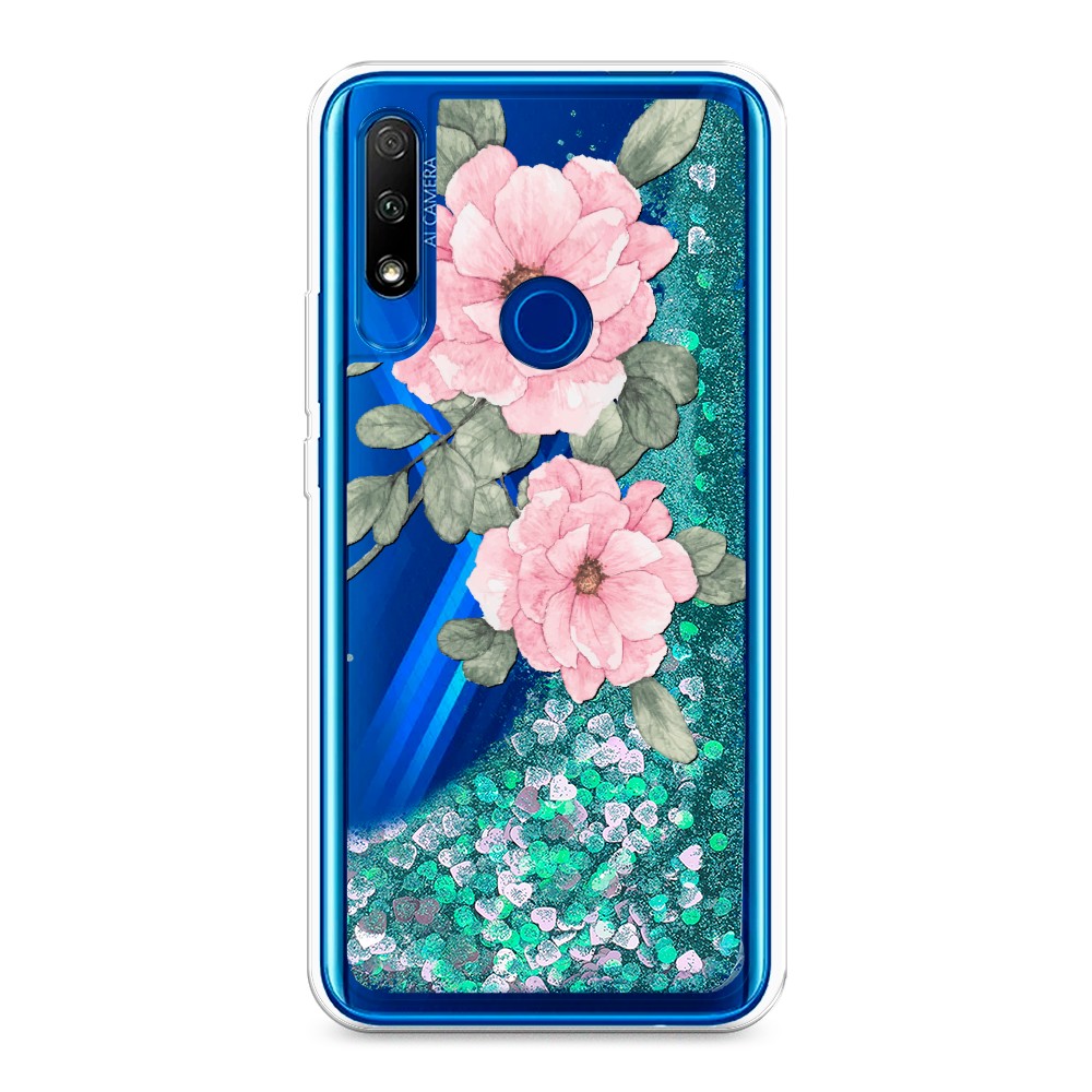 

Чехол Awog "Акварельные розовые цветы" на Honor 9X, 69995-1