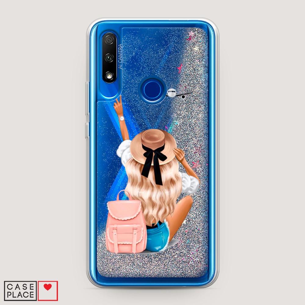 

Чехол Awog на Honor 9X "Автостопом самолетом", Разноцветный, 69991-1