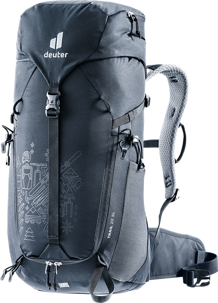

Рюкзак Deuter Trail 22 SL 23/24, Черный, Trail 22 SL (23/24)