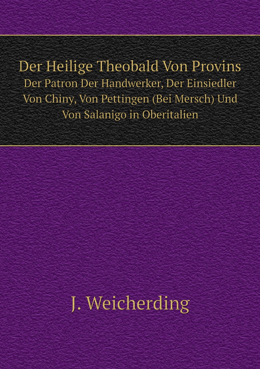 

Der Heilige Theobald Von Provins