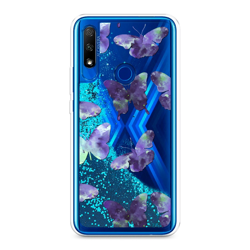 

Чехол Awog на Honor 9X "Бабочки отпечатки", Разноцветный, 69993-1