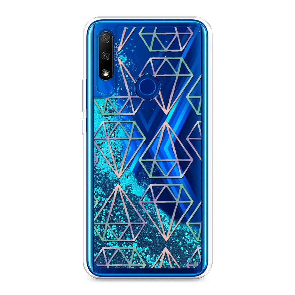 

Чехол Awog на Honor 9X "Бриллианты голографика", Разноцветный, 69993-1