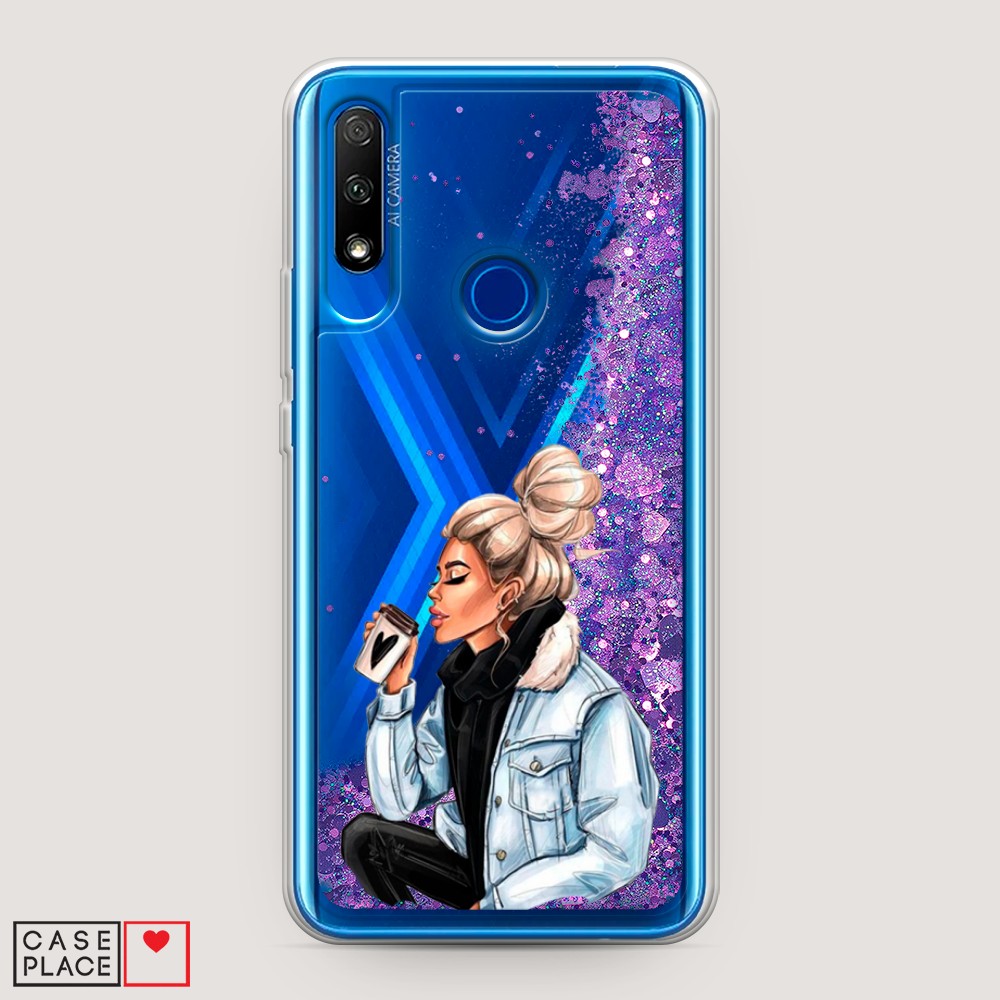 

Чехол Awog на Honor 9X "Cute girl", Разноцветный, 69992-1