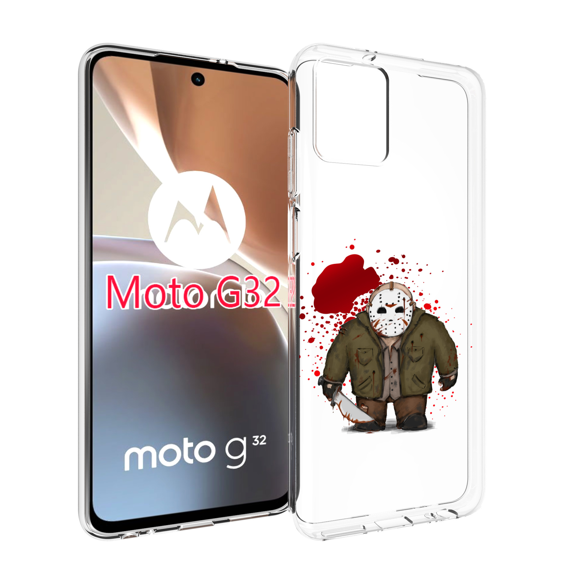 Чехол MyPads джейсон для Motorola Moto G32