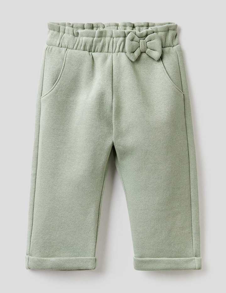 

Брюки для девочек Benetton цв. зеленый р.98, 21A_39M2I0516