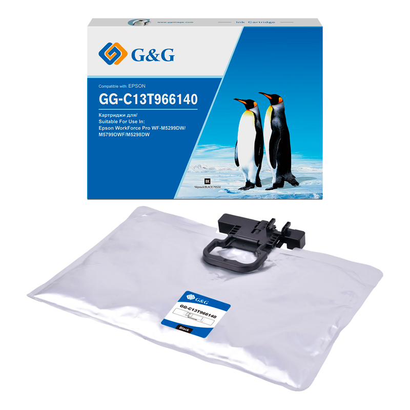 

Картридж для струйного принтера G&G (GG-C13T966140) черный, совместимый