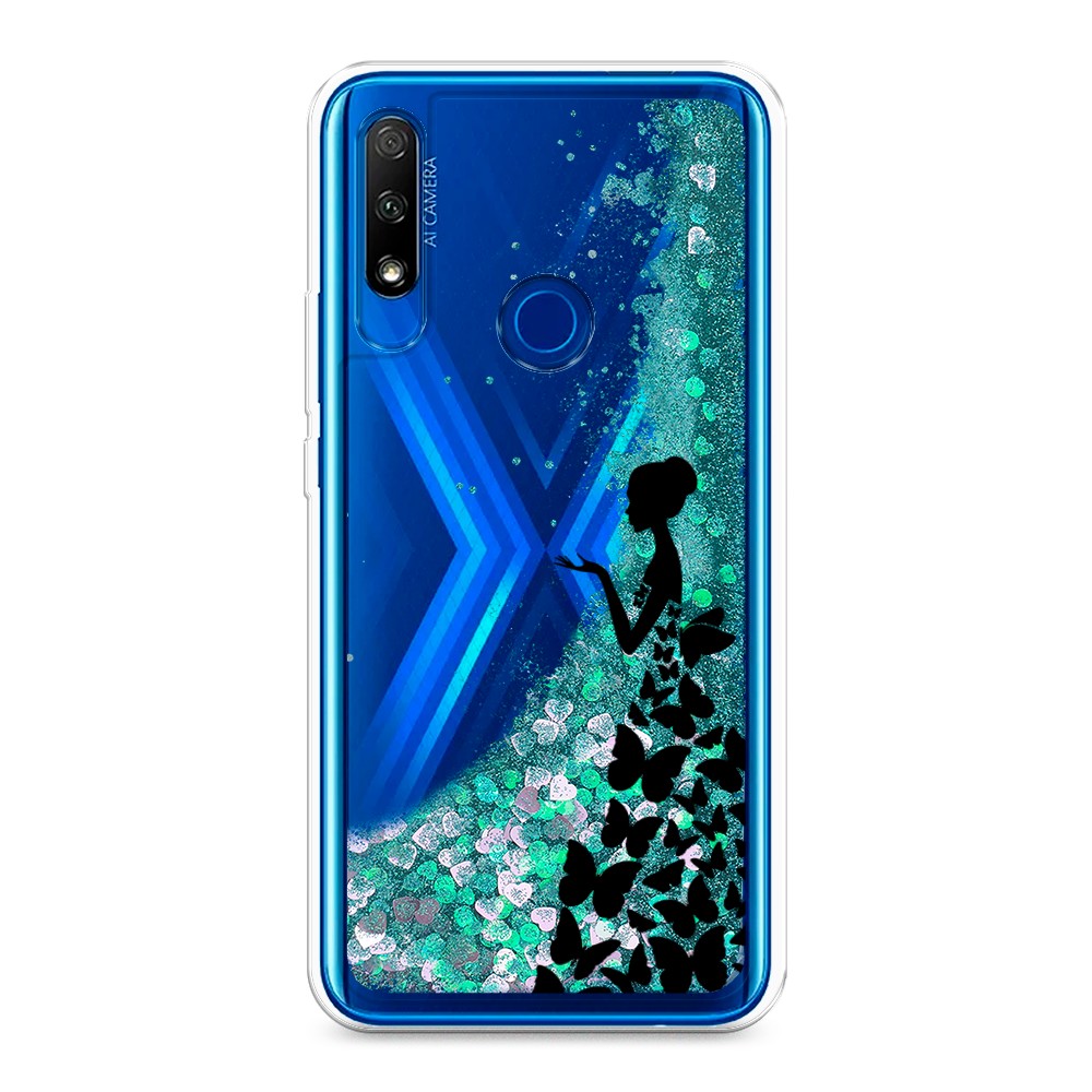 

Чехол Awog "Дама в бабочках" на Honor 9X, 69995-1