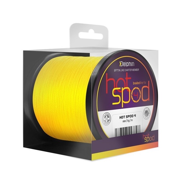

Леска плетеная Delphin HotSpod 0,14 мм, 300 м, 9,1 кг, fluo yellow , 1 шт.