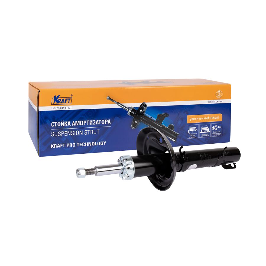 

Амортизатор передний KRAFT Skoda Octavia (96-10)/Volkswagen Golf IV (98-05) KT 073603