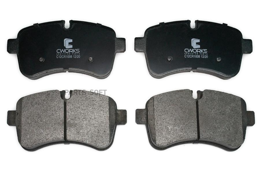 

Тормозные колодки CWORKS задние Low Metallic C12CR1008