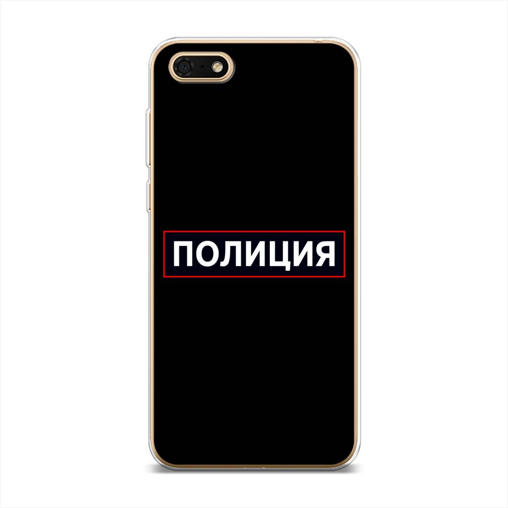 

Чехол Awog на Huawei Y5 Lite (2018) "Police logo", Разноцветный, 6105950-5