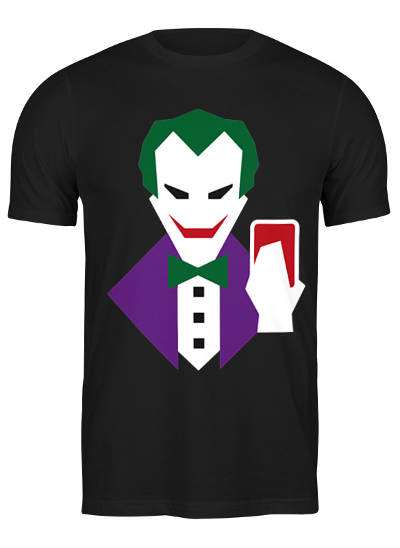 

Футболка мужская Printio Джокер (joker) черная S, Джокер (joker)