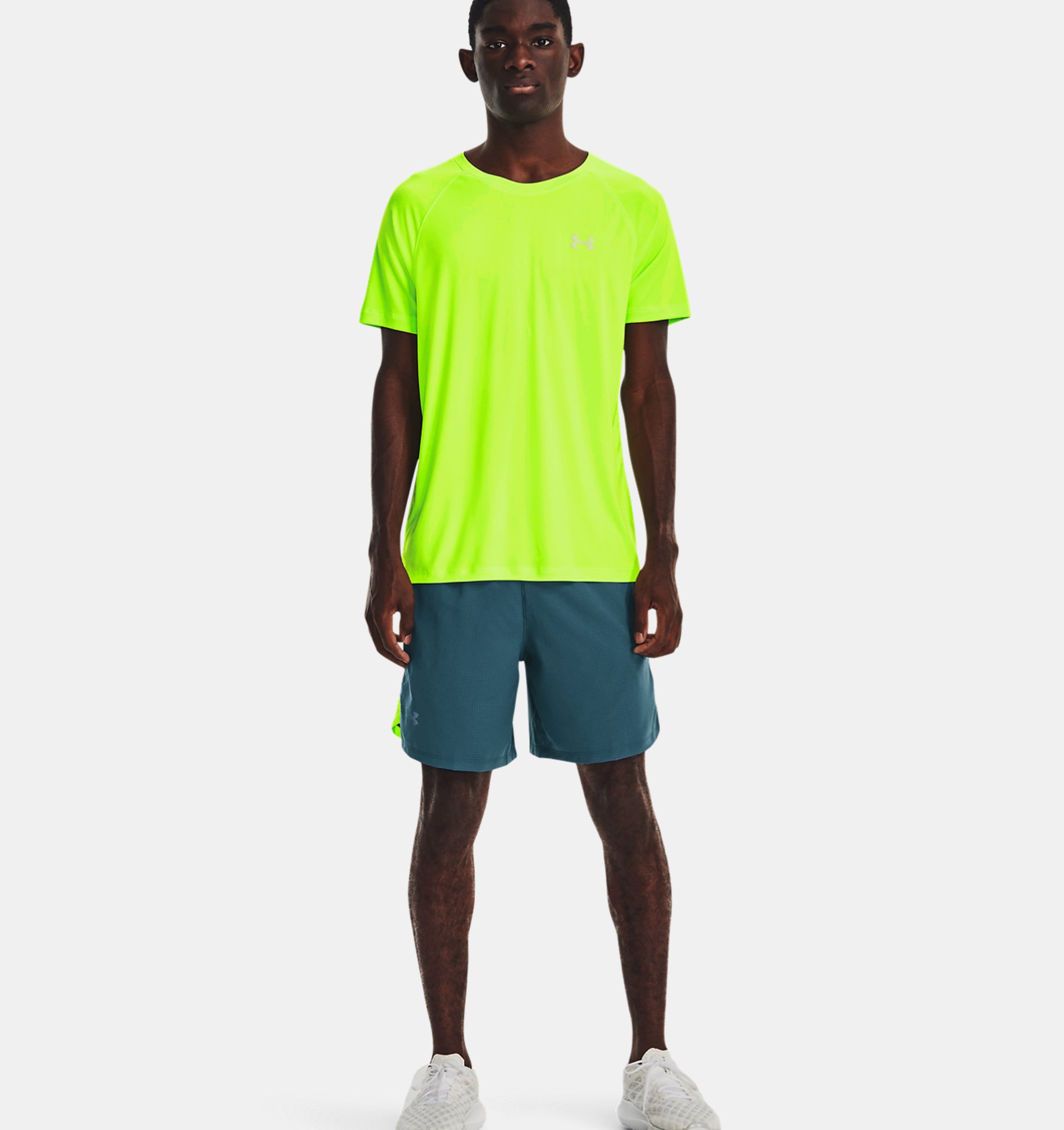 Шорты мужские Under Armour UA Launch 7'' Graphic Short голубой XL