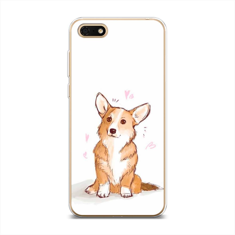 

Чехол Awog на Huawei Y5 Lite (2018) "Корги любовь", Разноцветный, 6105950-1