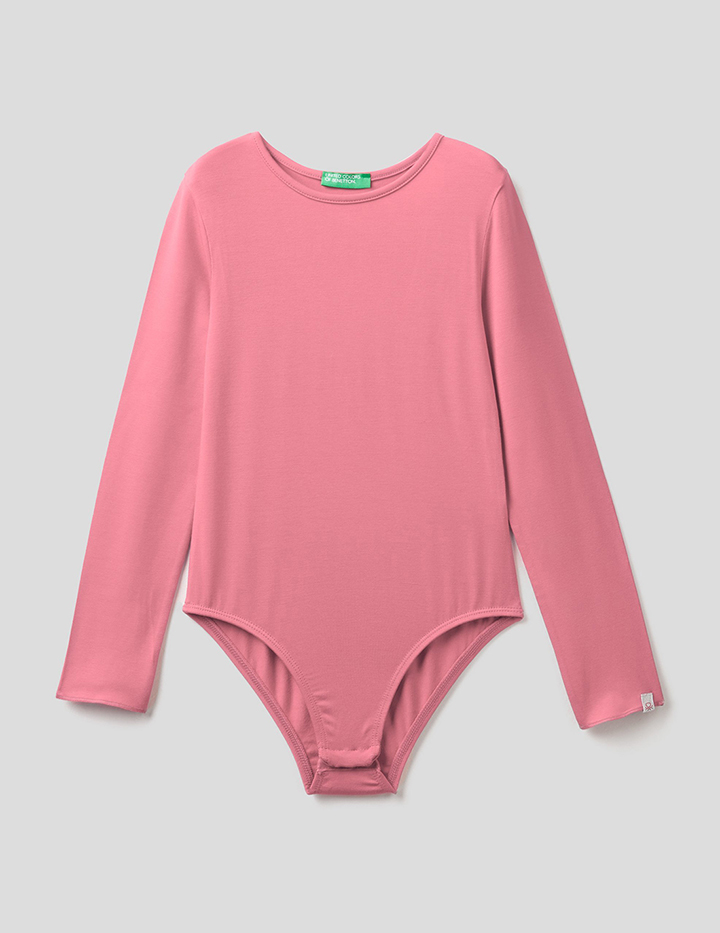 

Боди для девочек Benetton цв. розовый р.158, 21A_3A5EC8349