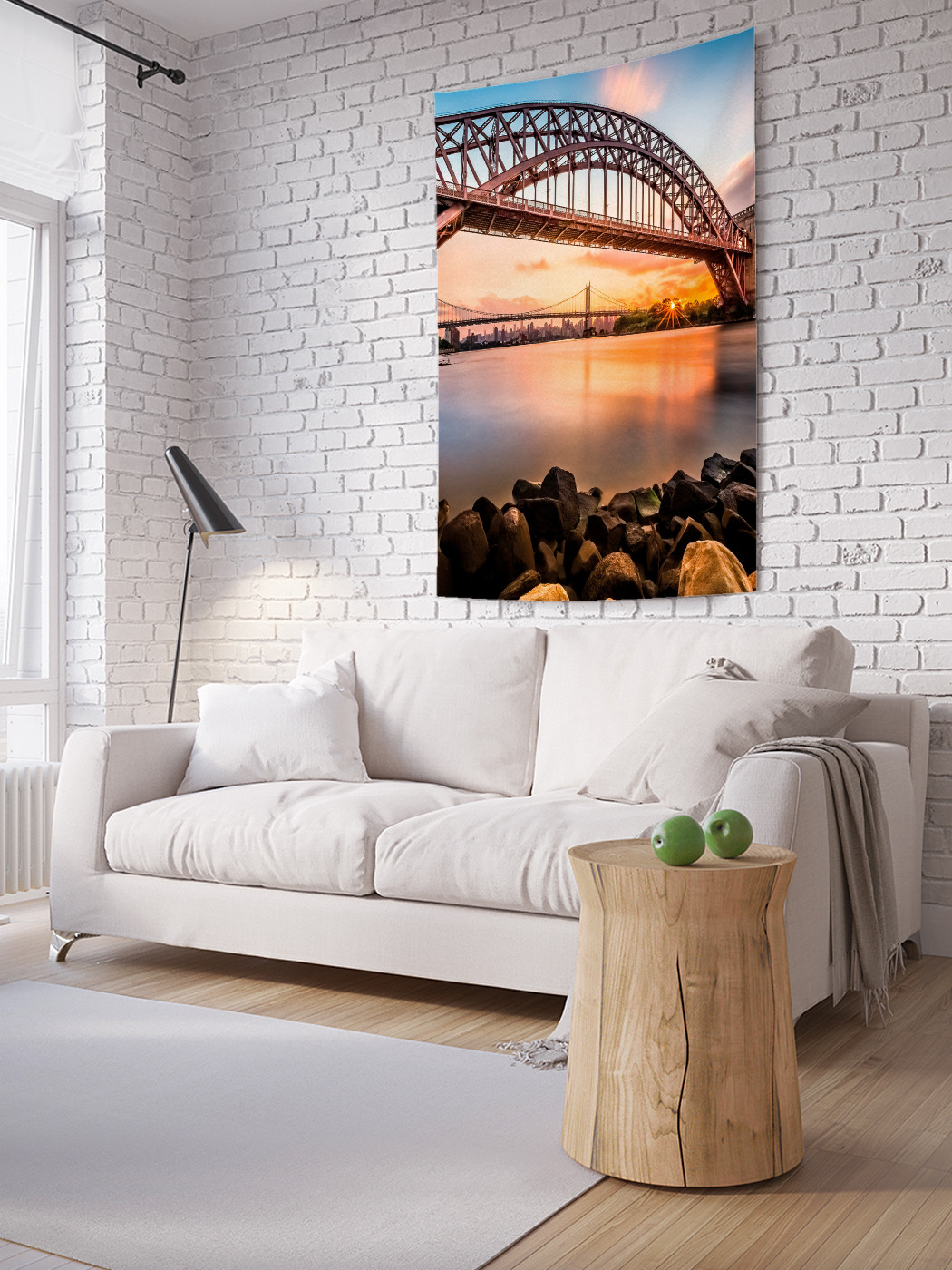 

Вертикальное фотопанно на стену JoyArty Большой мост 100x150 см, Большой мост