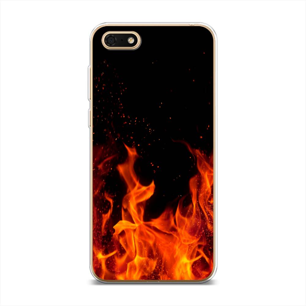 

Чехол Awog на Huawei Y5 Lite (2018) "Все в огне", Разноцветный, 6105950-4