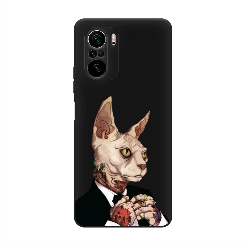 

Чехол Awog на Poco F3/Redmi K40/Mi 11i "Татуированный сфинкс", Разноцветный, 310152-1