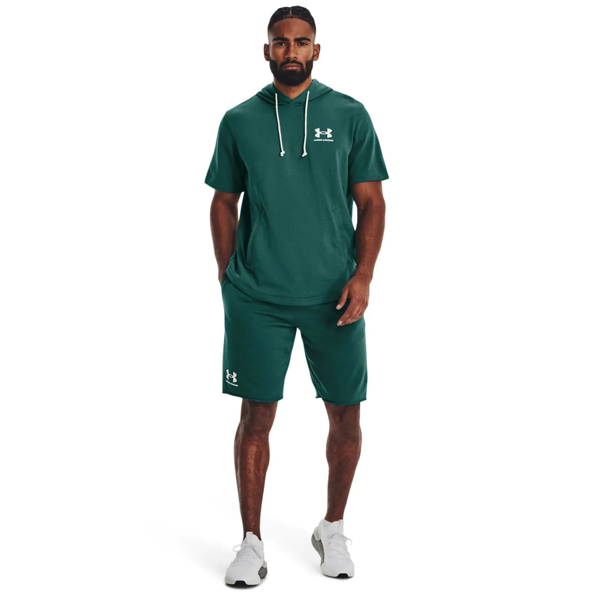 

Спортивные шорты мужские Under Armour Rival Terry Shorts изумрудный M, Зеленый, Rival Terry Shorts