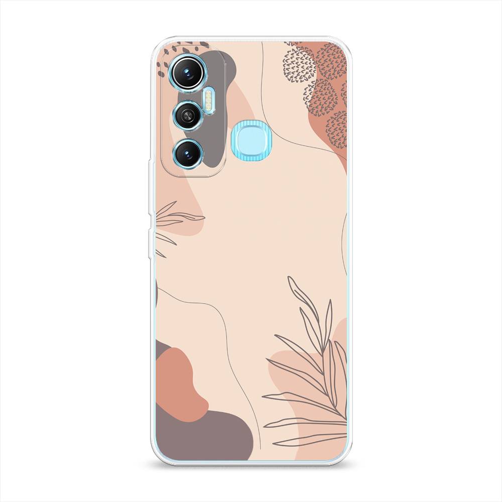 

Чехол на Infinix HOT 11 Helio G70 64 GB "Нюдовые тона", Коричневый;серый, 3100750-4