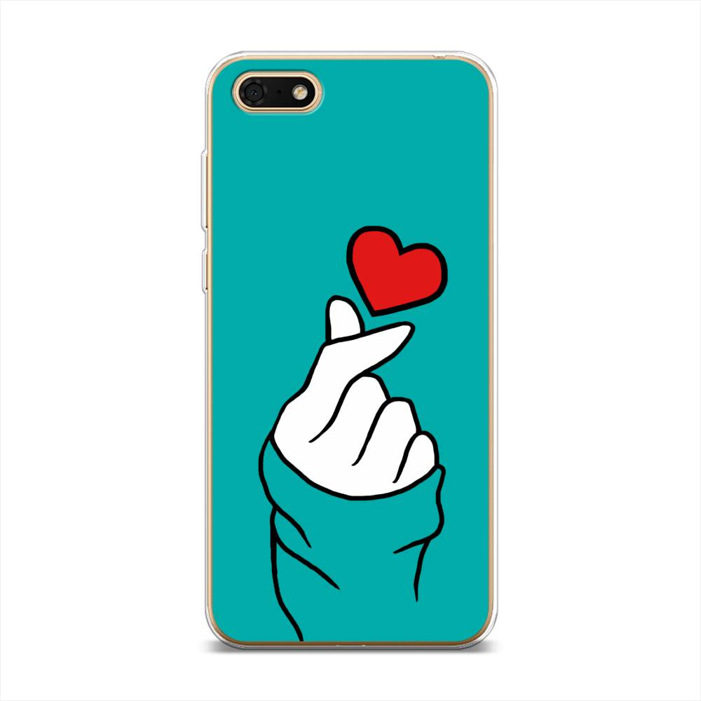 

Чехол Awog на Huawei Y5 Lite (2018) "Маленькое сердечко", Разноцветный, 6105950-7