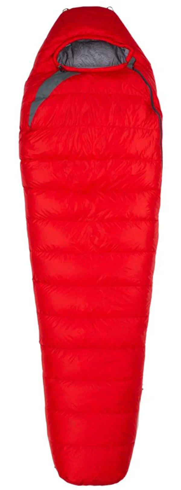 Спальный мешок Red Fox СП2 темно-красный, левый