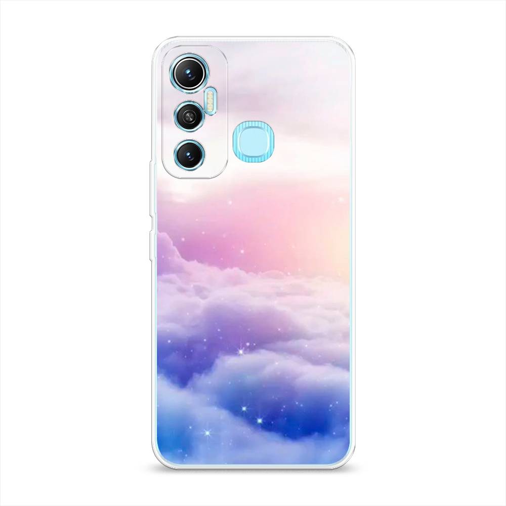 

Чехол на Infinix HOT 11 Helio G70 64 GB "Небеса", Голубой;белый;розовый, 3100750-2