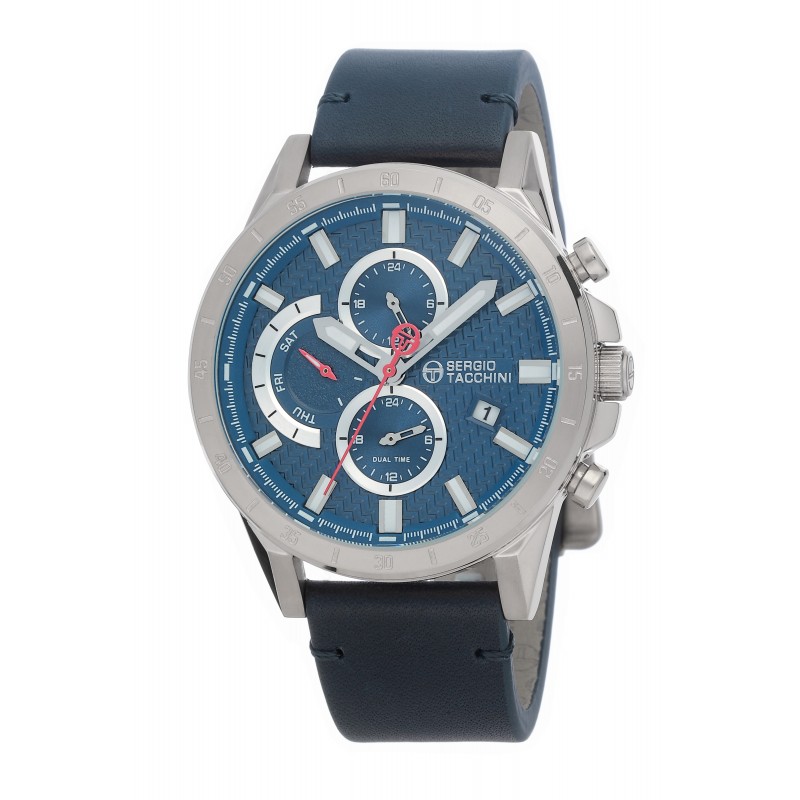 

Наручные часы мужские кварцевые Sergio Tacchini ST.1.10029-3 серебристые, ST.1.10029
