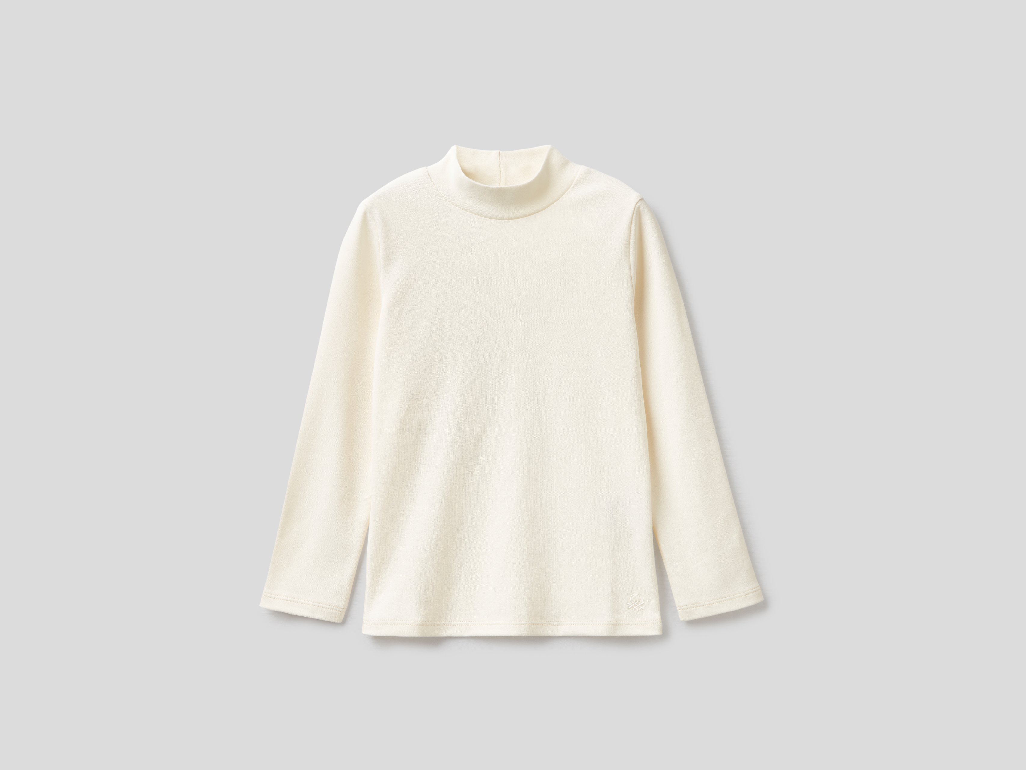 фото Водолазка для девочек benetton цв. желтый р.158 united colors of benetton