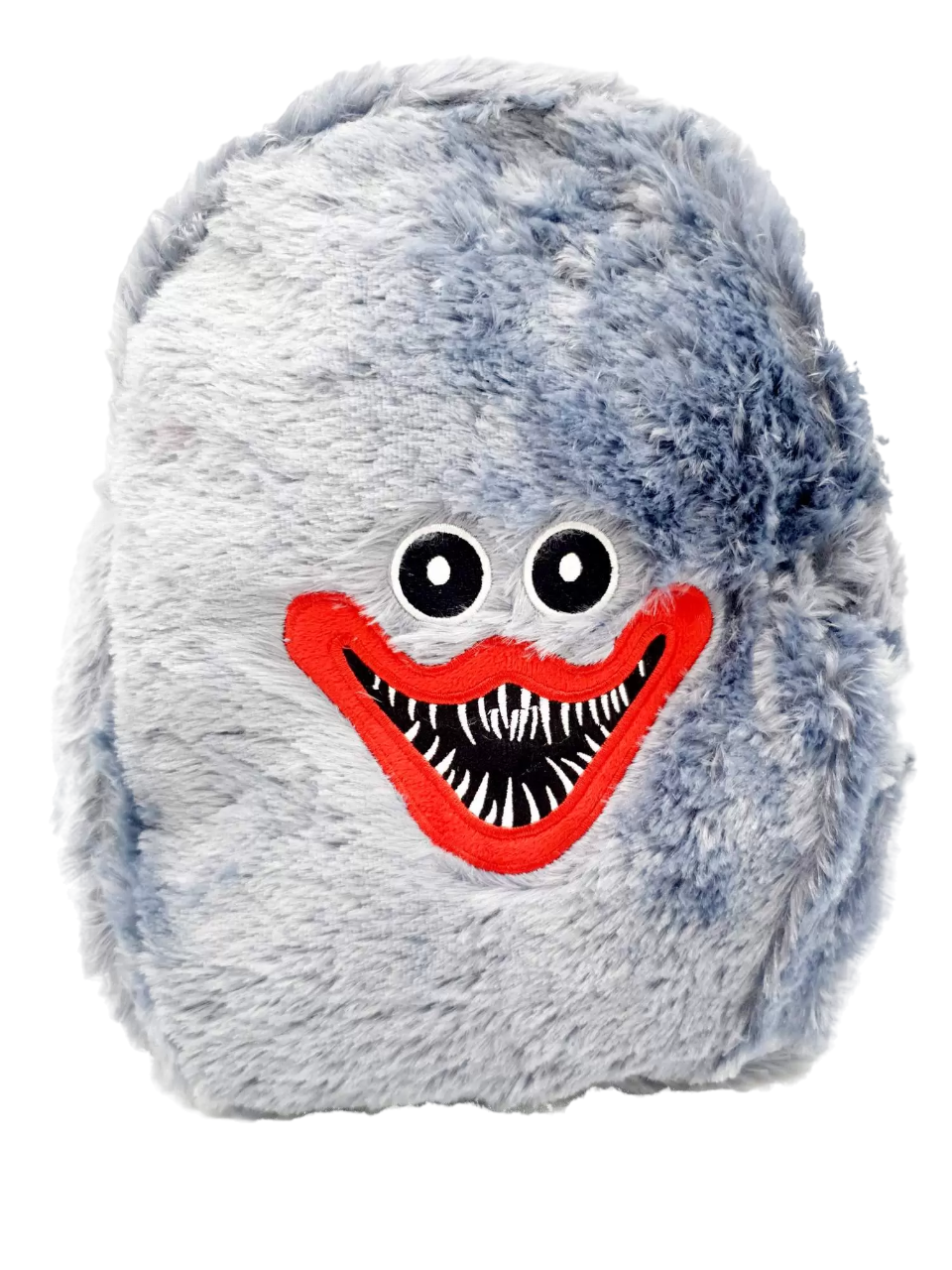 Детский плюшевый рюкзак Market toys lab Хаги Ваги Киси Миси, 30х25х10 см, серый