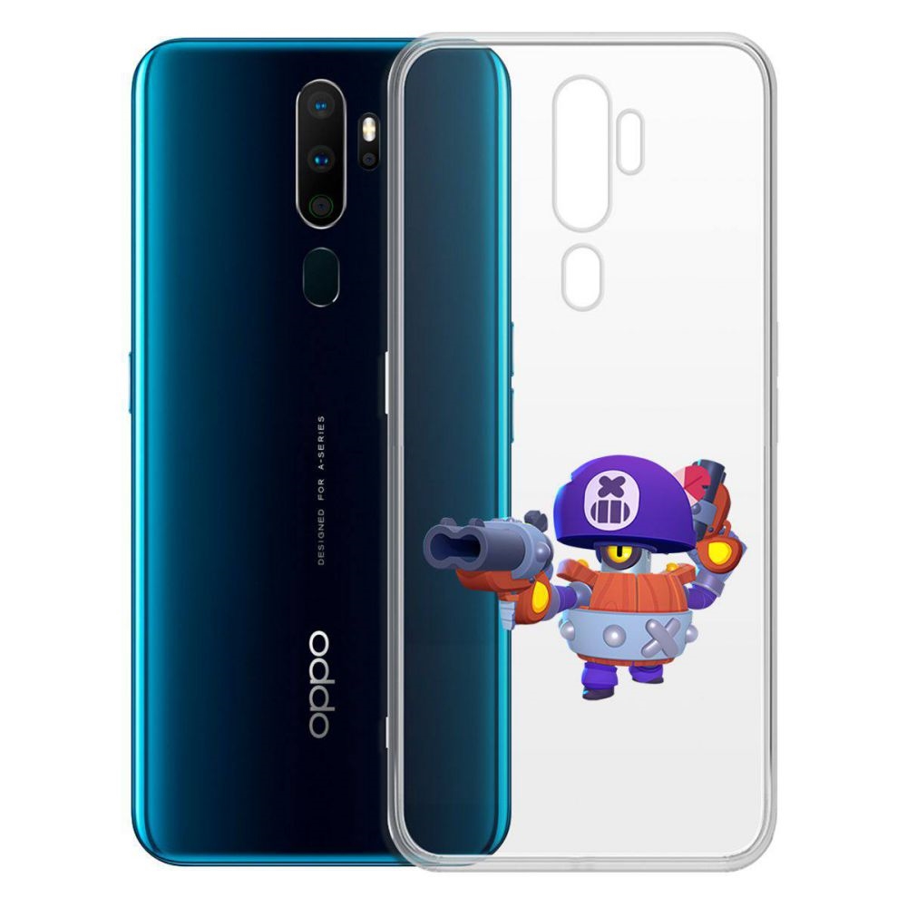 

Чехол-накладка Brawl Stars-Дэррил для Oppo A5 (2020)/A9 (2020)