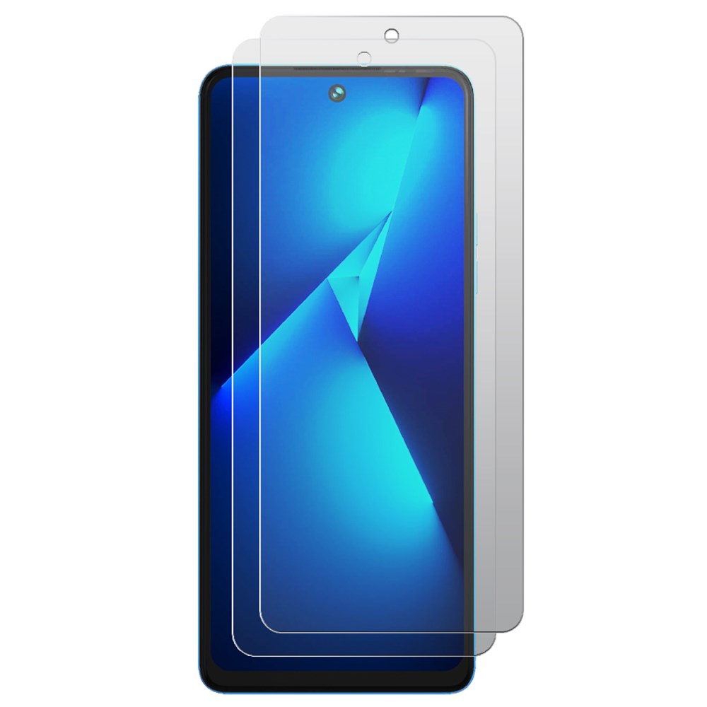 

Комплект защитных гибридных стекол МАТОВЫХ Krutoff для TECNO Pova 5 (2шт)