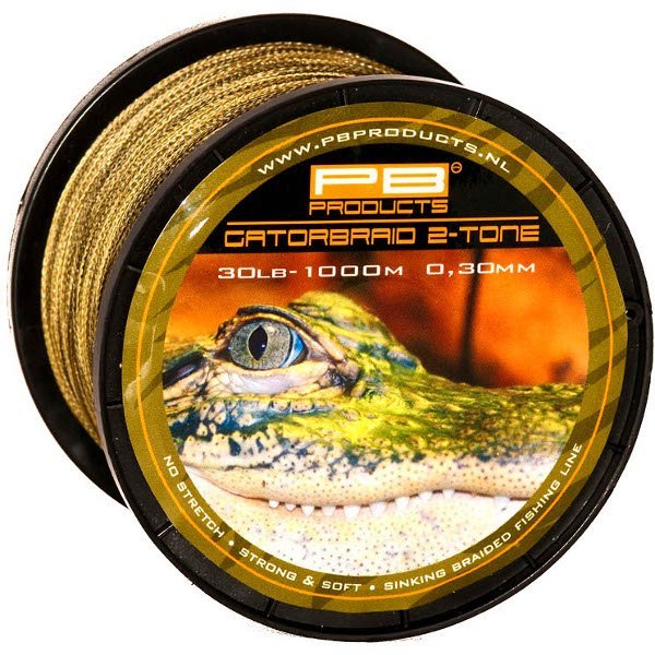 

Леска плетеная PB Products Gator Braid 0,26 мм, 1000 м, 11,3 кг, camo, 1 шт.