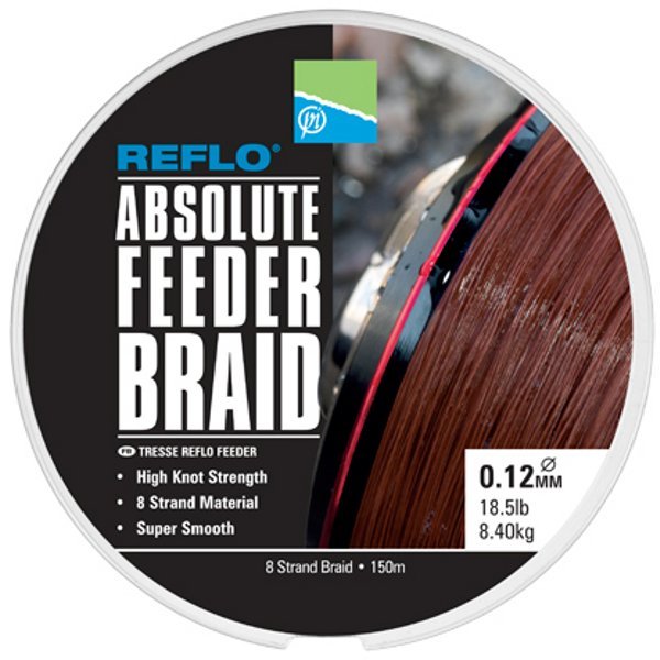 

Леска плетеная Absolute Feeder Braid 0,12 мм, 150 м, 8,4 кг, brown, 1 шт., Коричневый