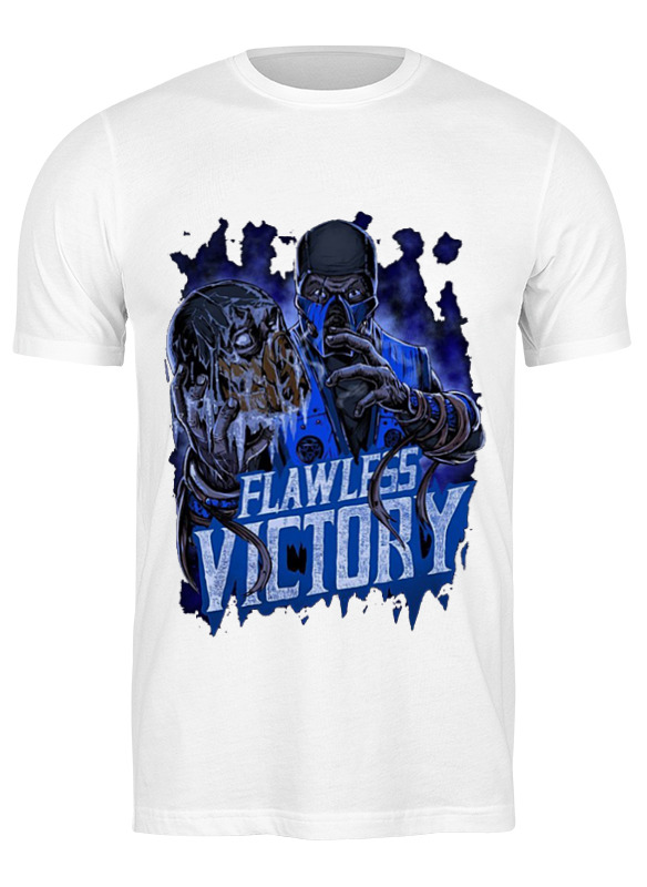 

Футболка мужская Printio Mortal combat белая 2XL, Белый, Mortal combat
