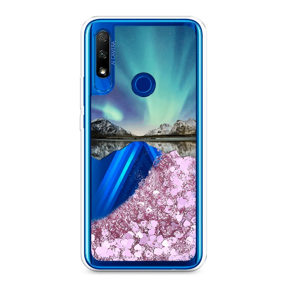 

Чехол Awog "Горное озеро и сияние" на Honor 9X, 69994-1