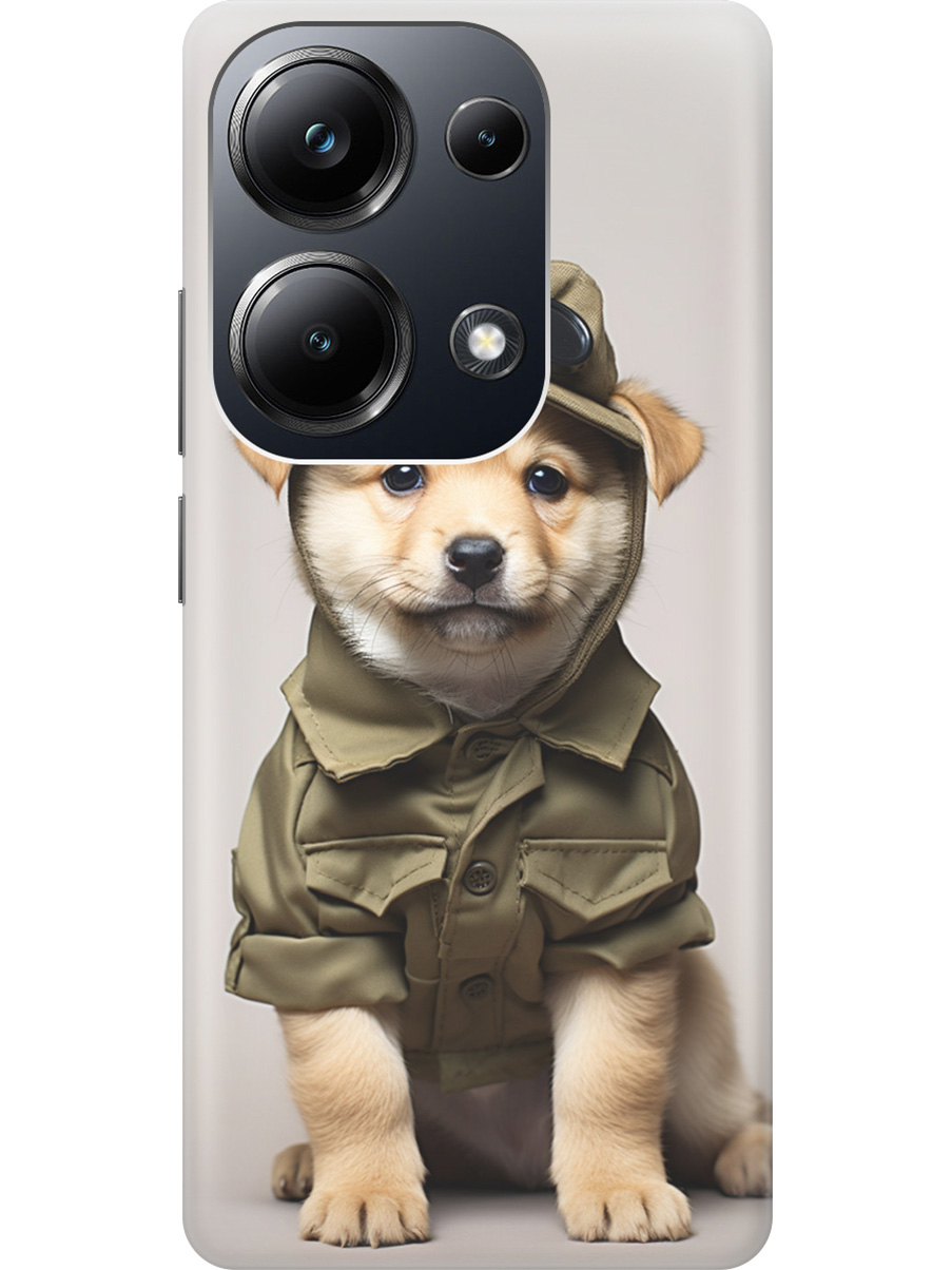 

Чехол на Xiaomi Redmi Note 13 Pro 4G / Poco M6 Pro 4G "Котик и нитки", Серый;зеленый, 20012097