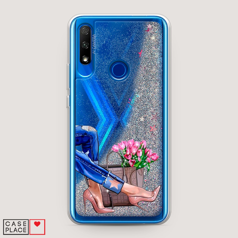 фото Силиконовый чехол "звездочки графика белая" на zte red magic 5s awog